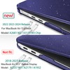 Tuiklol for MacBook Air 13.6 inch Case 2024 2023 2022