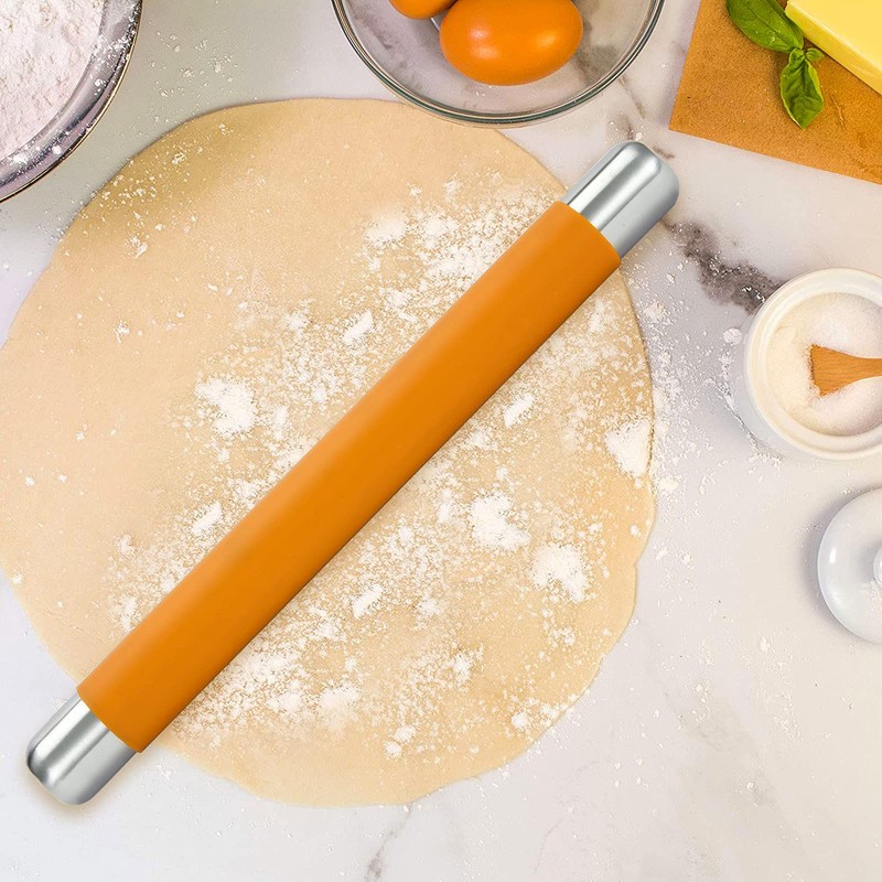Remeel Rolling Pin Dough Roller for Baking with Thickened Non