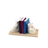 Melody Jane Dollhouse Teddy Bear Books in Bookends Miniature