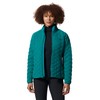 Mountain Hardwear Women's StretchDown Light Jacket, Botanic, Medium