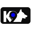 B1128 Blue Dot K-9 German Shepherd Police Dog Decal Sticker