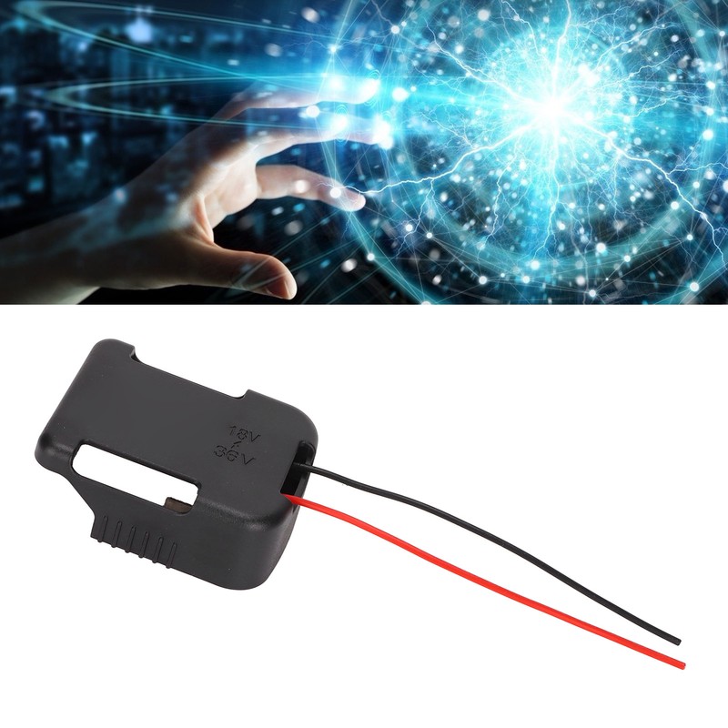 Battery Dock Power Connector Stable Portable Battery Base Adapter for