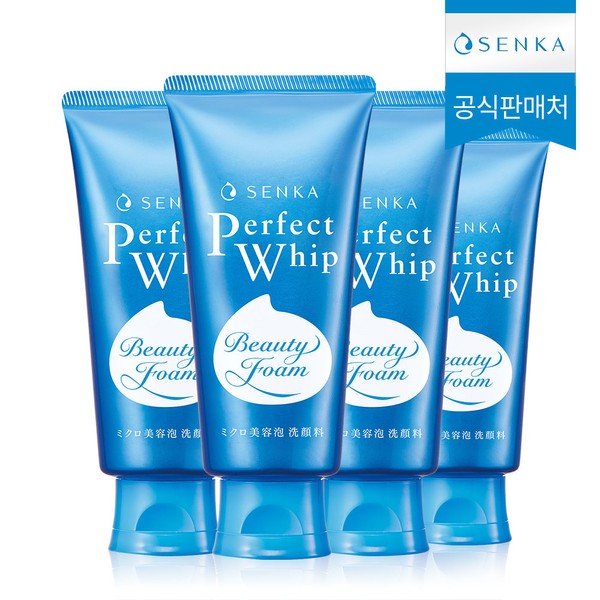 Senka NEW Senka Perfect Whip 120g 4pcs / 센카 NEW