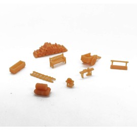 Outland Models Railroad Scenery Country Farm Tool Accessory Set Z Scale 1:220