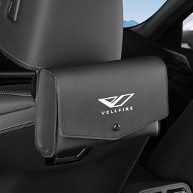 Vellfire Tissue Case, For Cars, For Box Tissue Application, VELLFIRE Exclusive Logo, 2.8 inches (7 cm), Car Tissue Cover, For Vellfire 20 Series, 30 Series, 40 Series, Sun Visor, Headrest Size, Tissue