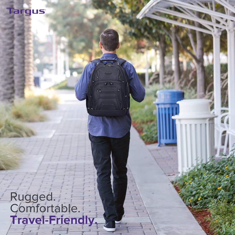 Targus Drifter Essentials Laptop Backpack, Travel Backpack for Laptops up