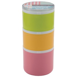 MIクリエーションズ ツリーランチボックス 弁当箱 縦型 スリム オフィス 遠足 ピクニック お出かけ (3段)