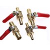 HATOOLHA® Brass Ball Valve Shut Off Valve 12mm Hose Barb
