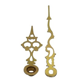 Replacement Gold Watch Hands Compatible with UTS Hermle Kienzle Junghans German Movements (46mm (W) Gold)