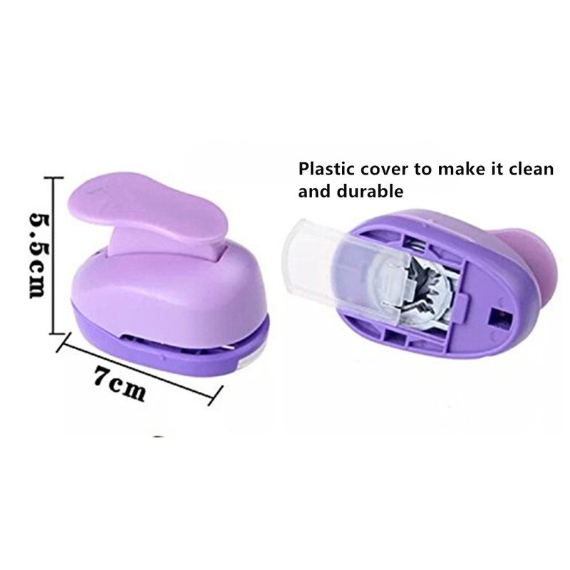 ODETOJOY Handheld Scrapbooking Punch Cutters Album Cards Paper Crafts Puncher