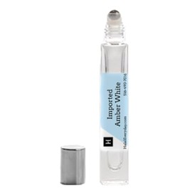 Amber White body oil - 10 ml