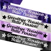 My Pretty Little Gifts Goodbye Tension Hello Pension Sash Retirement