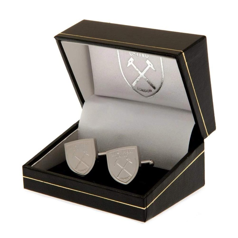 West Ham United F.C. Stainless Steel Cufflinks CR