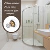 MECCANIXITY Shower Door Rollers Wheels, 23mm Diameter Bathroom Glass Shower