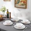 Webbylee 6-inch Melamine Bowls set of 6-20-ounce Dinnerware Cereal Bowls