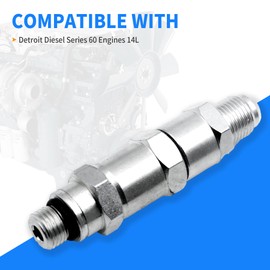 Renesemee 23535129 Fuel Check Valve Regulator Compatible with Detroit Diesel Series 60 14L Engines