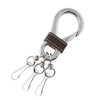 H.N.Z kil-004 Italian Leather Genuine Leather Carabiner Hook Key Chain,