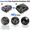 YOXUFA Gas Fuel Tank with Fuel Gauge for Predator 212