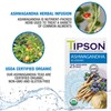 Tipson Organic Ashwagandha Tea Infusions - Blueberry - 25 Premium