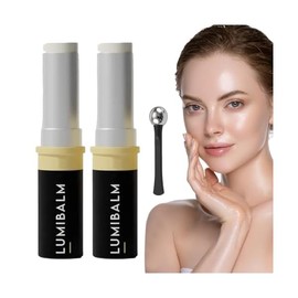 Lumibalm for Under Eye Bags, Turmeric Retinol Eyes Stick, Turmeric Eye Cream Stick, Retinol Eye Cream Sticks, Under Eye Creams Anti Aging, Eye Balm with Eye Stick for Dark Circles Puffiness (2pcs)