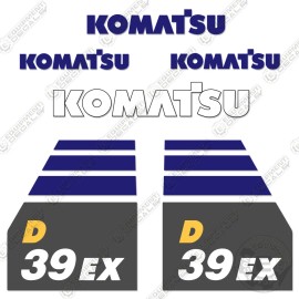 Aftermarket Fits Komatsu D39EX-23 Decal Kit Dozer Sticker Replacements D39EX-24