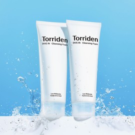 Torriden Dive-In Low Molecular Hyaluronic Acid Cleansing Foam 150ml, 2 count