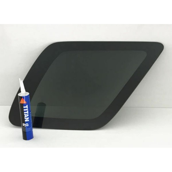 Passenger Right Side Quarter Window Quarter Glass Compatible with Mercury