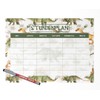 Friendly Fox Dinosaur Magnetic Timetable, Children's Timetable Wipe-Clean, 1st Class