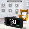 technoline WL1022 Co2 Meter with Co2 Traffic Light, Co2 Alarm,