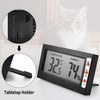 Simple Deluxe Digital Thermometer and Humidity Gauge with Remote Probes