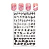 Finger Angel Placas Estampadoras 4pcs Nail Art Con Organizador Xl11-14