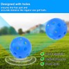 LICQIC 12 Pcs Golf Practice Balls, Air Flow Hollow Practice