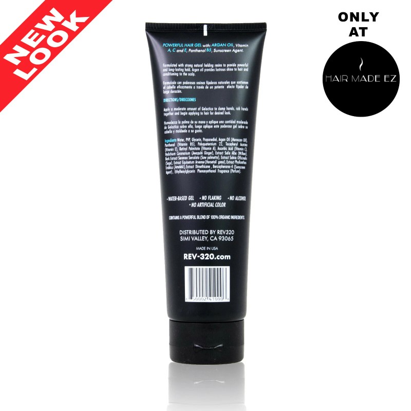 REV320 Gelactica Gel 8oz Gel para el cabello a base
