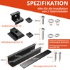GETLITOOL Solar Panel Bracket, PV Bracket Mounting Set for Mounting