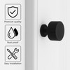 Abtopia 10 Pack Black Cabinet Knobs Dresser Knobs, Matte Black