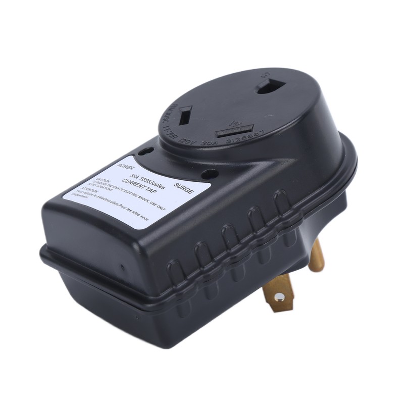 RV Surge Protector 30A Male to 30A Female Adapter 1050J
