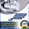 Angle Valve 2 Pack Shut Off Angle Stop Valve 1/2''