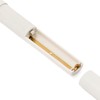 Francfranc Salon Compact Shaver White Face Shaver with Eyebrow Comb