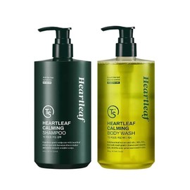 [TS TS] TS Houttuynia cordata calming shampoo 500g + Houttuynia cordata calming body / [TS 티에스] TS 어성초 카밍 샴푸 500g + 어성초 카밍 바디