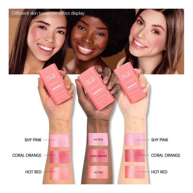 Barra Hidratante Con Color Lakerain,blush Multiuso On-the-go