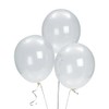 Latex Diamond Clear Balloons (144 pcs)