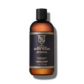 Caswell-Massey- Gel de baño todo en 1 Heritage, para usar como limpiador facial, limpiador de barba, champú, gel de baño y gel de afeitar, Signatu