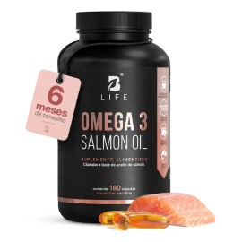 Omega 3 Aceite de Salmón (epa - Dha) 180 Cápsulas B Life