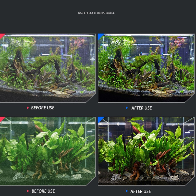 Aquarium Clean Light Back 180 Degree Lighting High Light Transmission