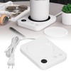 Coffee Warmer White 3 Heating Modes Timing Function Smart Insulation