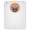 2 x 10cm Aries Zodiac Sign Vinyl Stickers - Ram