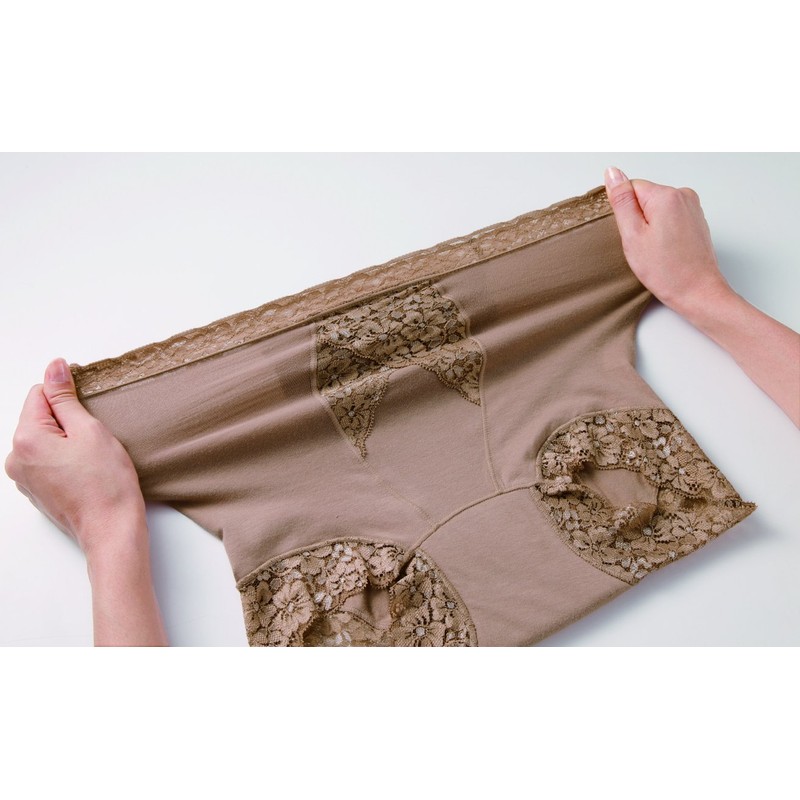 Selvan Lace Deep Half Length Safety Shorts Set of 2