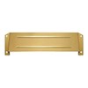 Deltana MSH158CR003 MS211 and MS212 Solid Brass Letter Box Hood