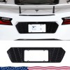 MXtech-23 Aluminum Black Alloy Rear License Plate Frame Trim Fit