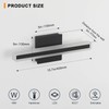 KELIDEN LED Modern Bathroom Vanity Light 15.7 inch 16W Dimmable